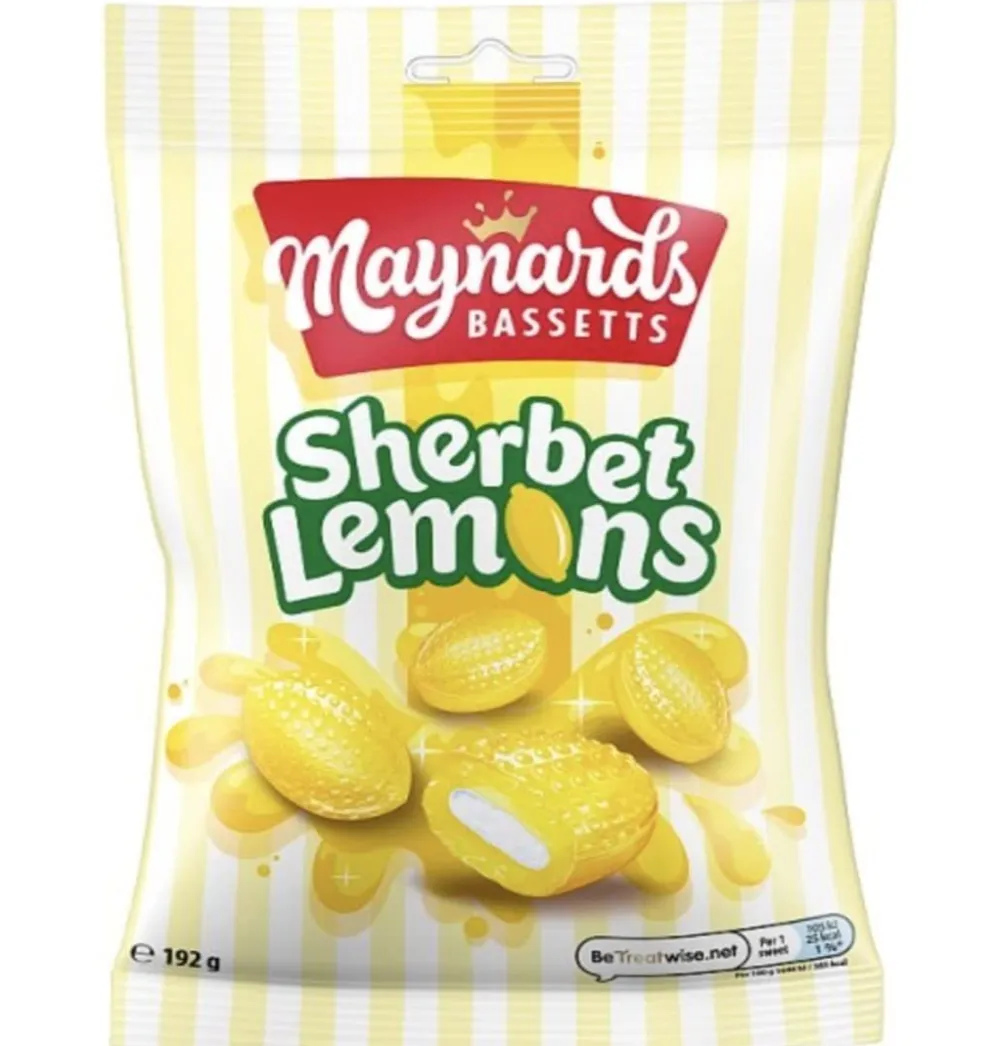 Sweets|Maynards Sherbet Lemons Bag
