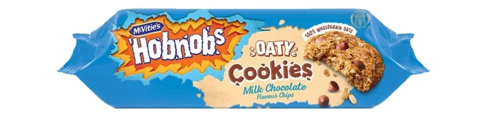 McVitie's Biscuits|Hobnobs Oaty Milk Chocolate Chip Cookies