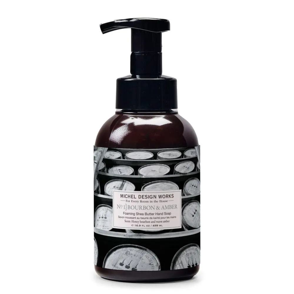 Michel Design Works Liquid Hand Soap|Bourbon & Amber Foaming Hand Soap