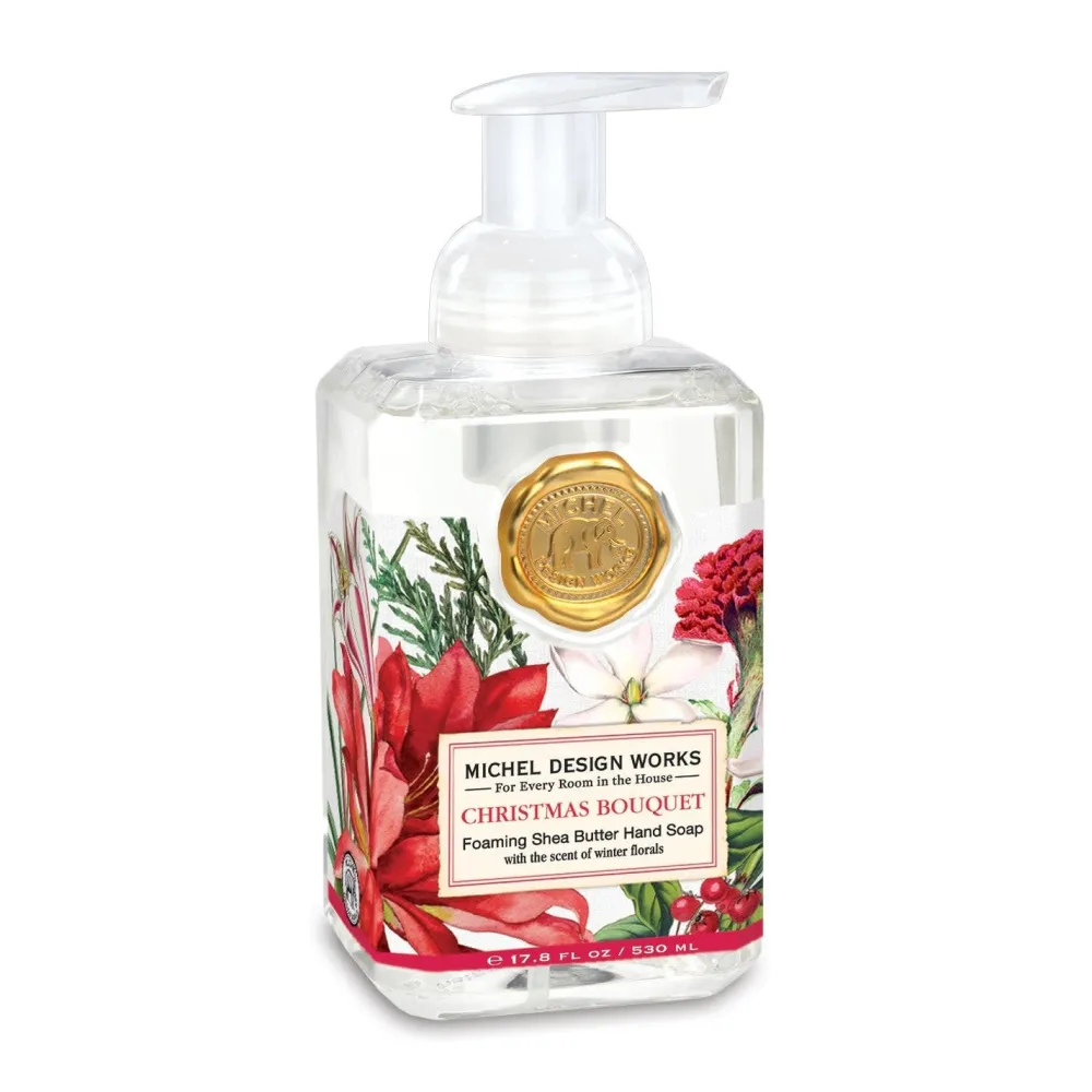 Michel Design Works Liquid Hand Soap|Christmas Bouquet Foaming Hand Soap