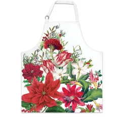 Michel Design Works Aprons|Christmas Bouquet Chef Apron