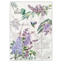Michel Design Works Tea Towels|French Lilacs Kitchen Towel