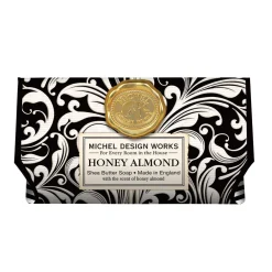 Michel Design Works Bar Soaps|Honey Almond Large Bath Bar Soap