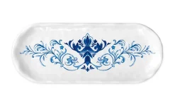 Michel Design Works Trays|Tea Trays|Indigo Seas Melamine Accent Tray