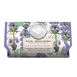 Michel Design Works Bar Soaps|Lavender Rosemary Large Bath Bar Soap