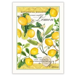 Michel Design Works Tea Towels|Lemon Basil Kitchen Towel