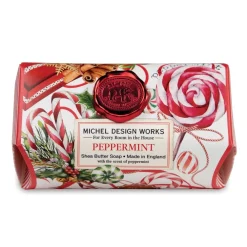 Michel Design Works Bar Soaps|Peppermint Large Bath Bar Soap