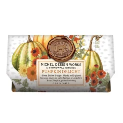Michel Design Works Bar Soaps|Pumpkin Delight Large Bath Bar Soap