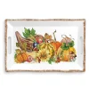 Michel Design Works Trays|Tea Trays|Pumpkin Prize Melamine Large Tray