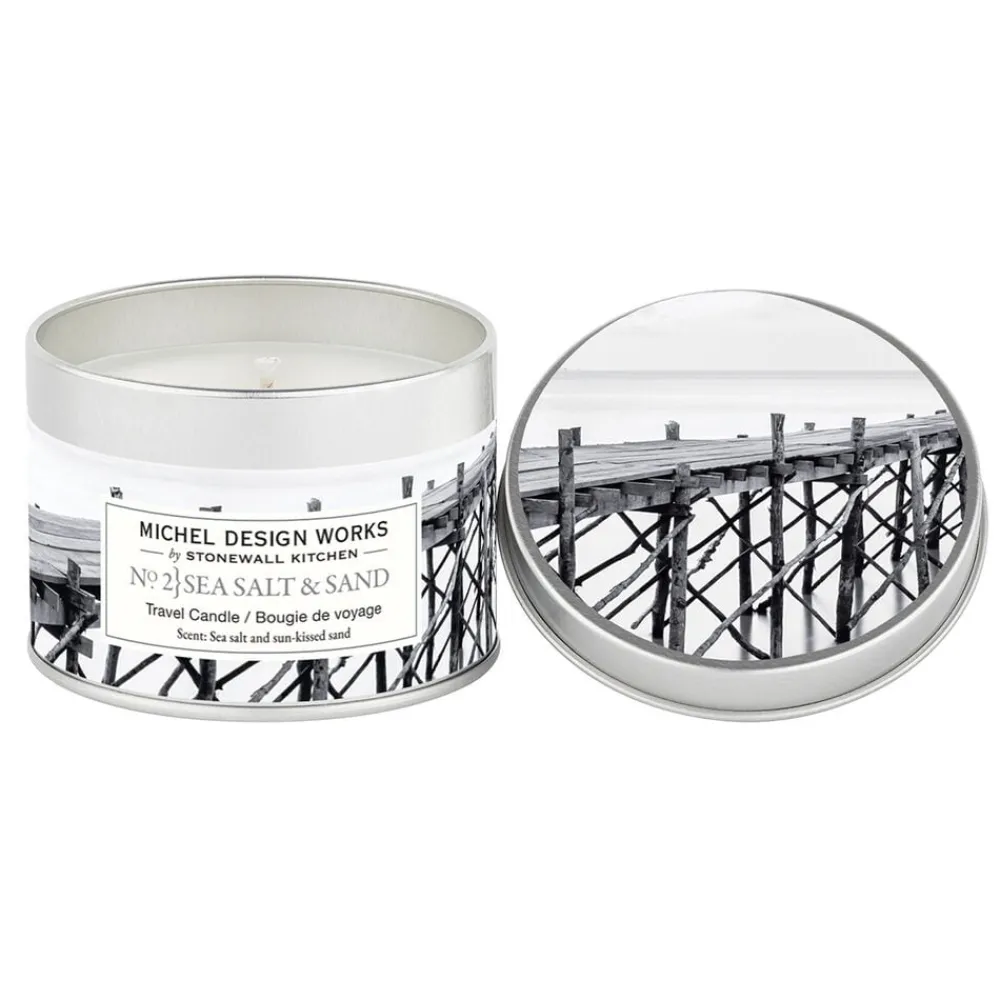 Michel Design Works Home Fragrance|Sea Salt & Sand Travel Candle