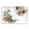 Michel Design Works Trays|Tea Trays|White Spruce Melamine Large Tray