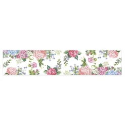 Michel Design Works Table Runners|Wild Hydrangea Cotton Table Runner