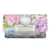 Michel Design Works Bar Soaps|Wild Hydrangea Large Bath Bar Soap