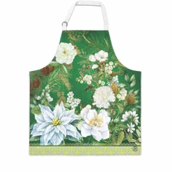 Michel Design Works Aprons|Winter Blooms Chef Apron