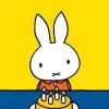 Greeting Cards|Miffy Yellow Cake Birthday Card