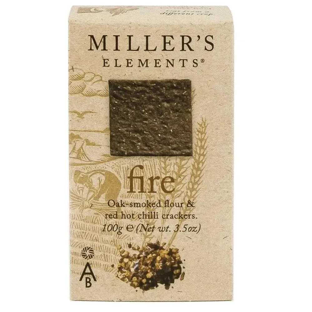 Crackers & Savory Snacks|Miller's Elements Fire Crackers