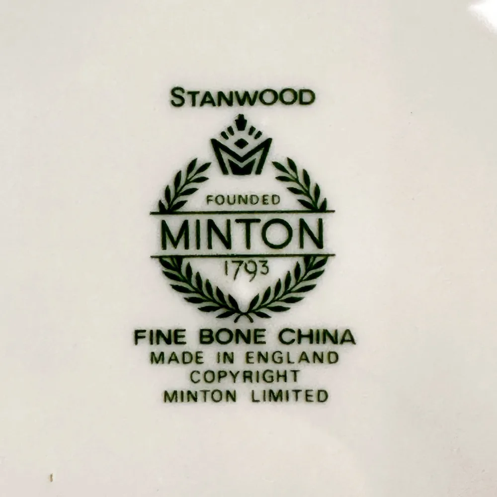 Vintage Minton Stanwood|Minton Stanwood Salad Plate