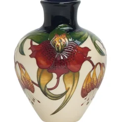 Moorcroft Pottery Vases|Moorcroft Pottery|Anna Lily Vase 265/7