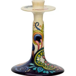 Moorcroft Pottery Home Accents|Moorcroft Pottery|Festival of Light Candlestick 850/9