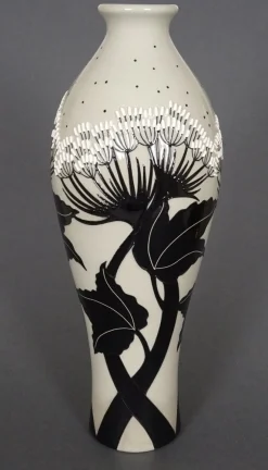 Moorcroft Pottery Vases|Moorcroft Pottery|Summer Silhouette Vase 42/12