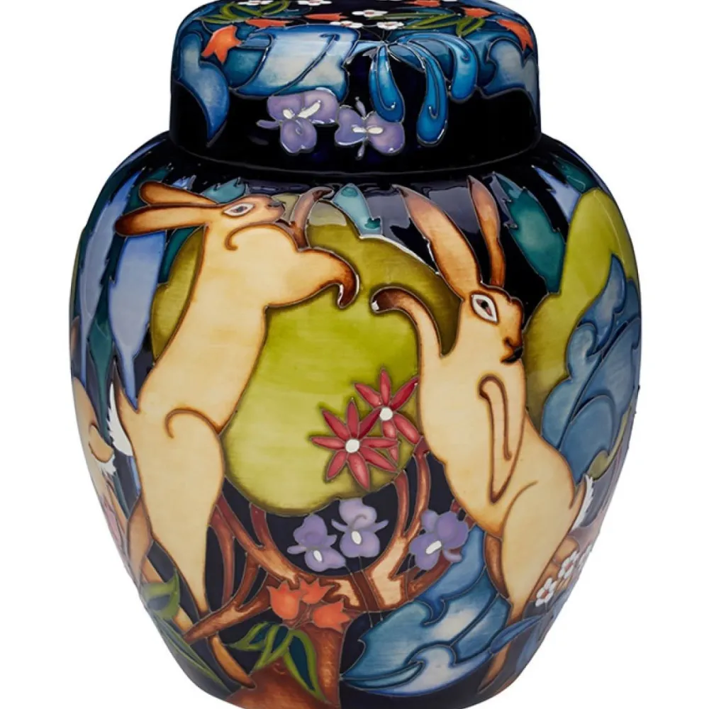 Moorcroft Pottery Moorcroft Pottery|The Forest Ginger Jar 769/8 (LE20)