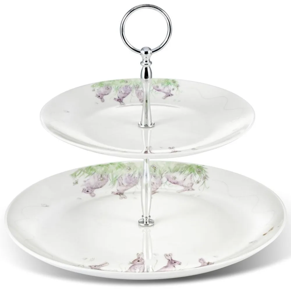 Mosney Mill Mosney Mill|Serving Plates|Edgar Green & Friends 2 Tier Cake Stand