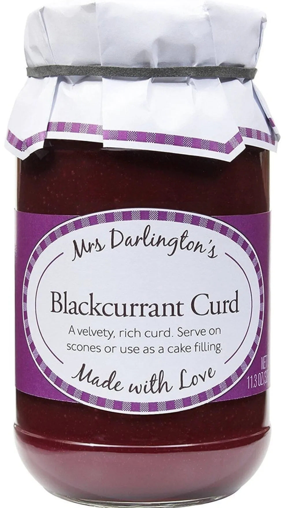 Mrs Darlington’s Curds & Honey|Blackcurrant Curd 320g