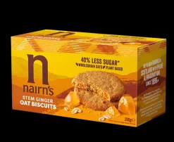 Biscuits|Nairn's Stem Ginger Oat Biscuits