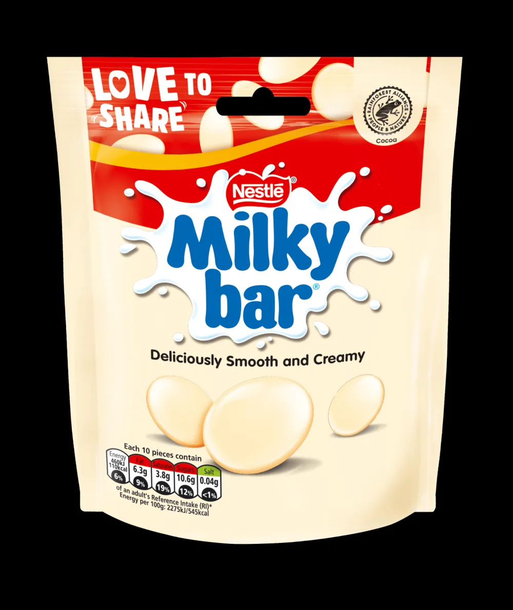 Nestle British Chocolate|Milkybar White Chocolate Buttons Pouch 94g