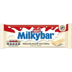 Nestle British Chocolate|Milkybar White Chocolate 90g