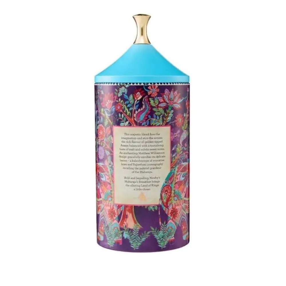 Newby Tea Newby Tea|Newby x Matthew Williamson Maharaja's Breakfast Loose Leaf Caddy