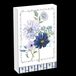 Journals & Other Stationery|Notable Florals Blue Dahlia Pocket Notepad