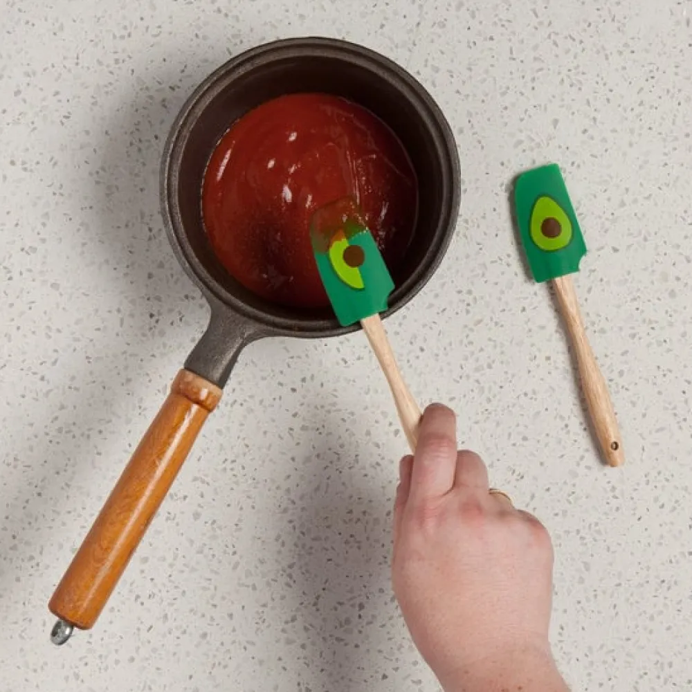 Now Designs Kitchen Tools|Mini Spatulas - Avocados