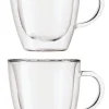 Assorted Mugs|Oggi Double Wall Glass Espresso Cup Set