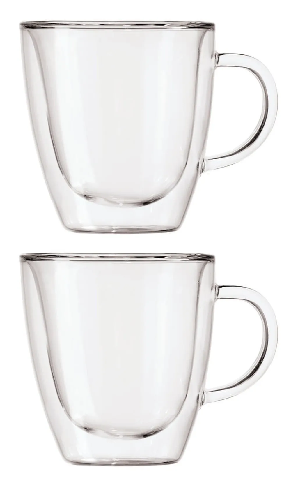 Assorted Mugs|Oggi Double Wall Glass Espresso Cup Set