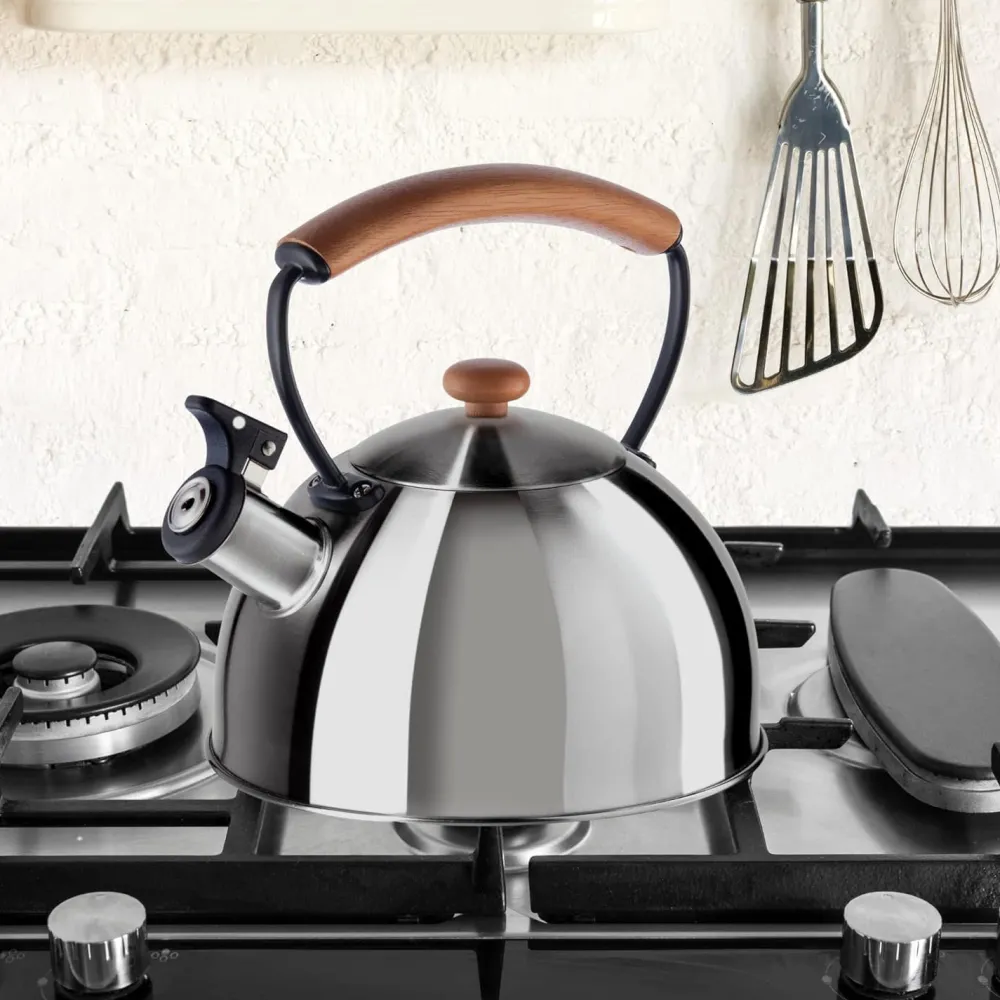 Tea Kettles|Oggi Stainless Steel Whistling Tea Kettle (Stainless Steel)