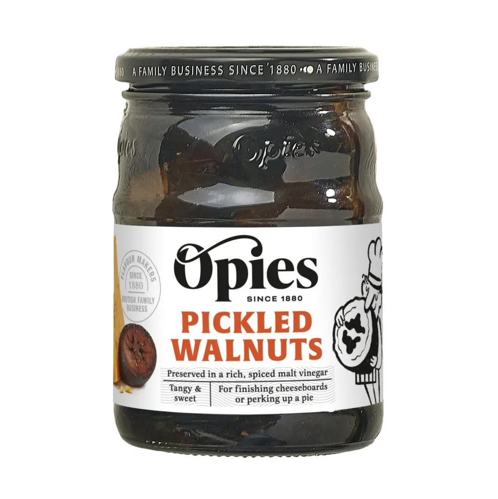 Curries, Chutneys & Pickles|Opies Pickled Walnuts in Malt Vinegar