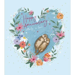 Greeting Cards|Otterly in Love Anniversary Card
