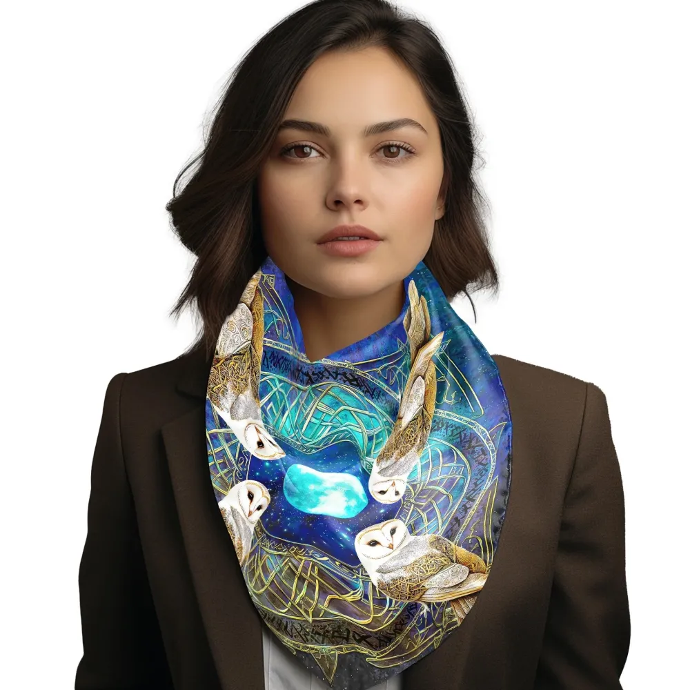 Scarves & Wraps|Owls Silk Heritage Collection Scarf