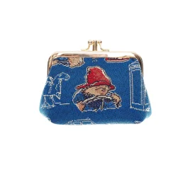 Paddington Bear|Paddington Bear Frame Purse (Blue)