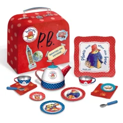 Paddington Bear|Children's Tea Sets|Paddington Red Tin Tea Set