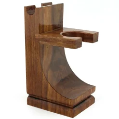 Blades & Shave Accessories|Parker Mission Style Razor & Shaving Brush Wood Stand