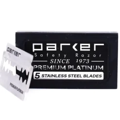 Blades & Shave Accessories|Parker Premium Double Edge Blades (5 Count)