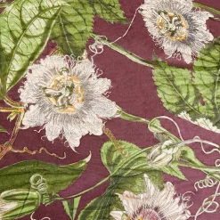 Robes, Nightgowns & Dresses|Passion Flower Burgundy Robe