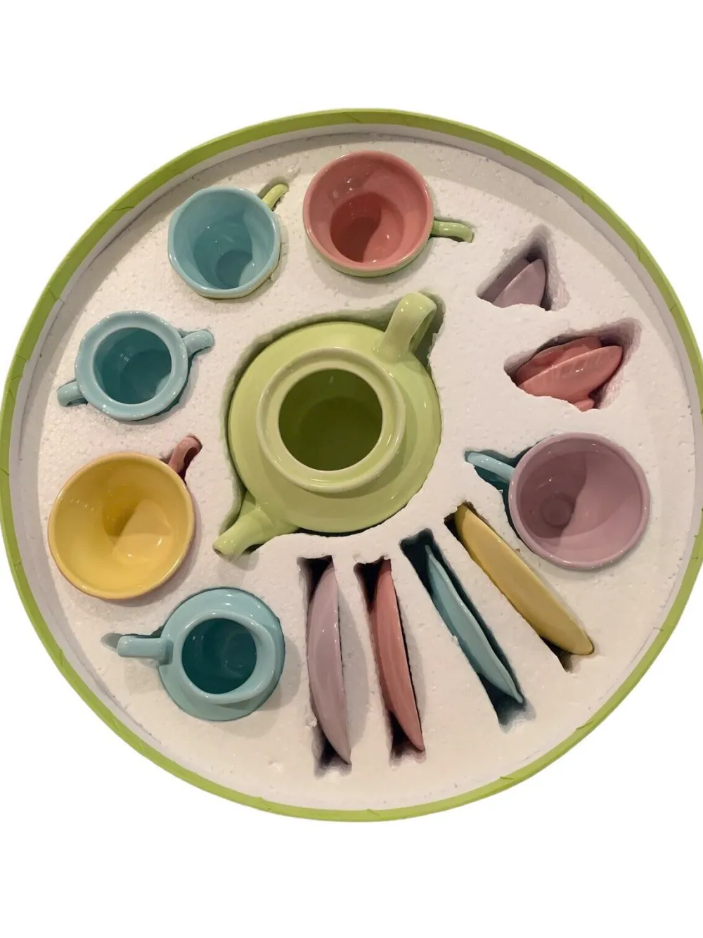Children's Tabletop|Children's Tea Sets|Pastel Color Tea for Me, Too Children's Tea Set