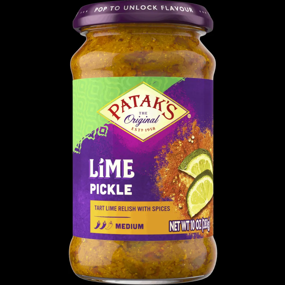 Patak's Groceries|Curries, Chutneys & Pickles|Lime Pickle Relish