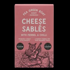 Crackers & Savory Snacks|Pea Green Boat Fennel & Chili Cheese Sables