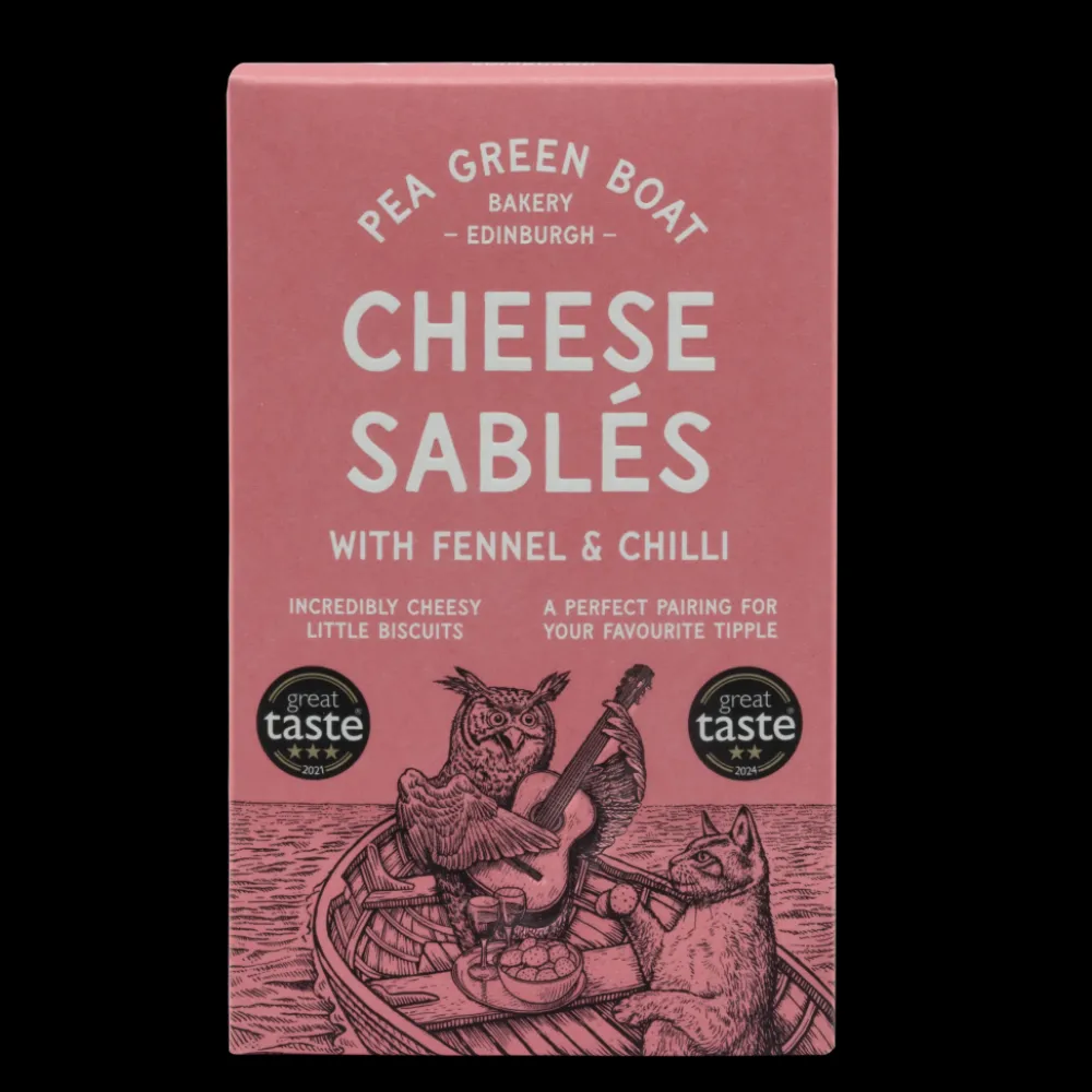 Crackers & Savory Snacks|Pea Green Boat Fennel & Chili Cheese Sables