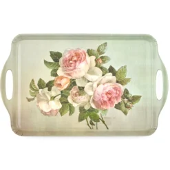 Pimpernel Trays|Tea Trays|Antique Roses Large Handled Tray