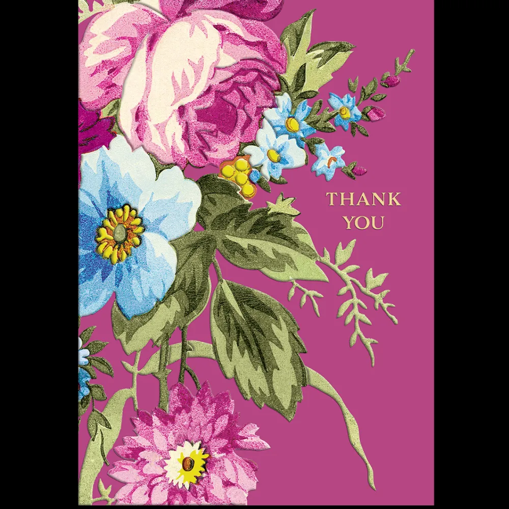 Boxed Cards|Pink Floral Boxed Thank You Cards